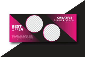 modern vector template web design