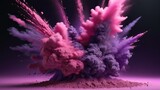 Fototapeta Tulipany - background explosion powder
