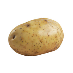 Poster - Potato isolated on transparent background