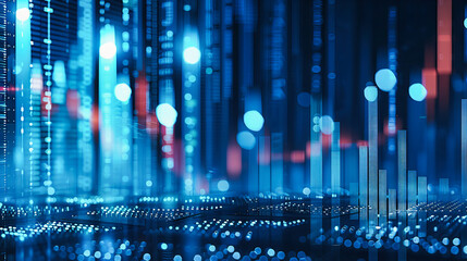 Digital networking and futuristic technology concept, emphasizing global connectivity, cyber innovation, and modern computing systems