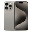 iPhone 15 Pro, Natural Titanium, vector, scalable