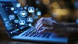 © Minerva Studio - Digital connectivity and social media interaction