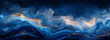 Meeresflüstern in Blautönen: Grafische Elemente in abstrakter Kunst als Hintergrundbild