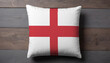 England Flag Pillow Cover. Flag Pillow Cover with England Flag