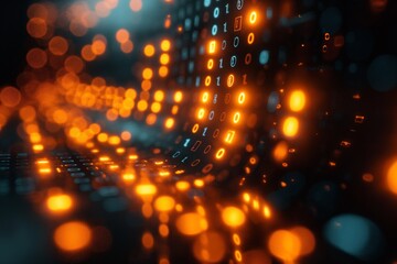 big data server and information technology for software coding, digital future internet and crypto code background