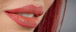 close up of lips