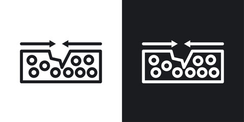 Acne Skin Healing and Care Icons. Process of Dermatological Recovery Symbols.