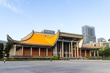 Wall Mural - Sun Yat Sen Memorial Hall in Taipei city