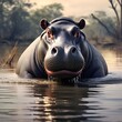 One Hippopotamus