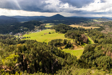 Sticker - Landscape of the Czech Switzerland, Czech Republic