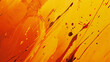 red paint splashes on an Orange background. Abstract background