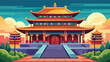 chinese temple vector illustration 2.eps