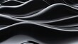 abstract glossy black liquid wave background