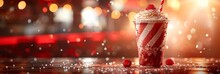 Paper Straw Promotion Banner, Photorealistic, Promotional Shot,generated With AI