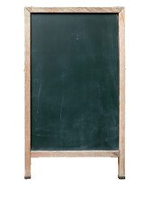 Wall Mural - Isolated  blank restaurant chalkboard menu.
