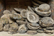 Russia. Ulyanovsk. Processing of ammonites and production of simbirzite stone.