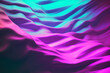 abstract purple, pink and mint green surreal mesh relief background with interlaced digital distorted motion glitch effect