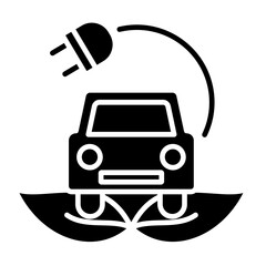 Poster - Green Transportation Icon