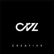 CRZ Letter Initial Logo Design Template Vector Illustration