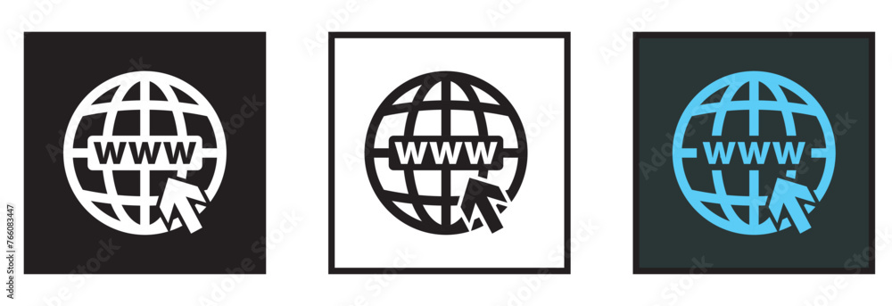 world web icon www earth globe icons . website icon for contact icons ...
