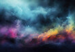 © silent312 - A breathtakingly fantasy landscape. Abstract colorful fantastic background with mesmerizing fog.