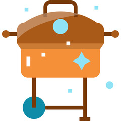 Wall Mural - Barbecue .flat icon design