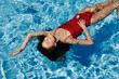© SHOTPRIME STUDIO - Vacation woman lifestyle bikini blue girl water pool female summer person swim body
