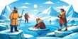 Arctic Mysteries: Explorers Unveil Secrets Beneath the Frozen Depths