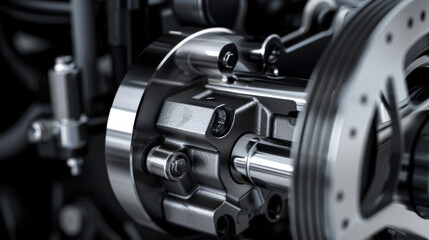 A precision-engineered power steering pump, with variable assist and smooth operation, making maneuvering effortless