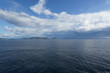 Norwegische Fjorde vom Meer aus gesehen