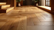 Close-up parquet flooring. Parquet with a wooden pattern