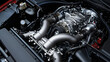 A precision-engineered turbocharger, nestled snugly in the engine bay, boosting horsepower and torque