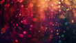 abstract background with Dark blue and gold particle. Golden light shine particles bokeh. golden lights. Defocused bright gold bokeh lights on a dark background. Festive abstract bokeh light.