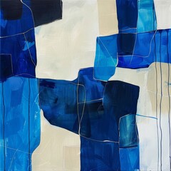 Wall Mural - Abstract stained glass background. Wall painted with watercolor paint with geometric shapes. vibrant shade colors