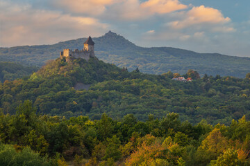 Poster - Somoska castle on Slovakia Hungarian border