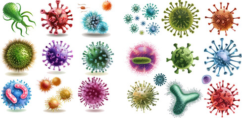 Bacteria germs microorganism virus cell