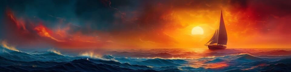 Canvas Print - sea voyage
