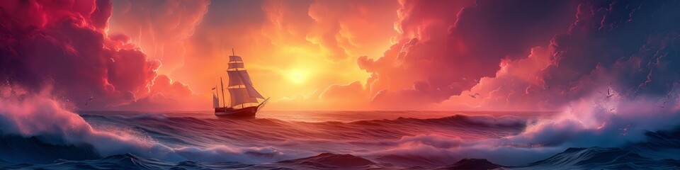 Canvas Print - sea voyage