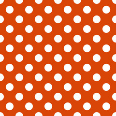 Simple, seamless polka dot background