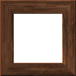 Wooden frame for a picture. Highly realistic illustration.