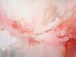Splashes of bright paint on the canvas. pink, brown and white colors. Interior painting