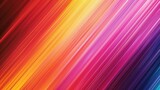 Fototapeta Tęcza - abstract gradient background with purple and orange color, dynamic lines, and speed effects