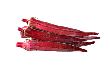 Wall Mural - red okra transparent png