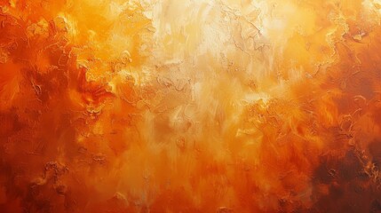 Poster - A peach abstract background, an elegant background of vintage grunge background texture with a white center, and a pastel pale beige paper border with orange borders for a halloween autumn