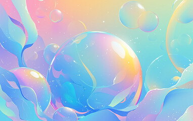 Wall Mural - colorful abstract background,created with generative ai tecnology.