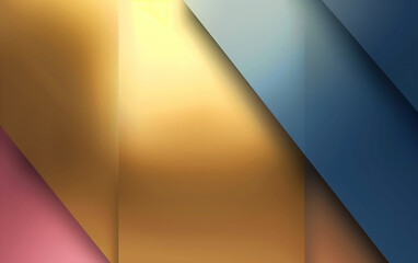 Wall Mural - golden abstract background,created with generative ai tecnology.