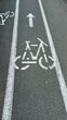 Bicycle lane sign
