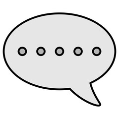 Poster - chat bubble icon