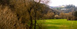 a nature panorama of battenberg in germany