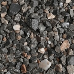 Wall Mural - Gravel texture background